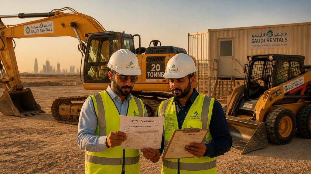 مورد تأجير المعدات الثقيلة للمشاريع الصغيرة في الرياض - ديارنا الحديثة